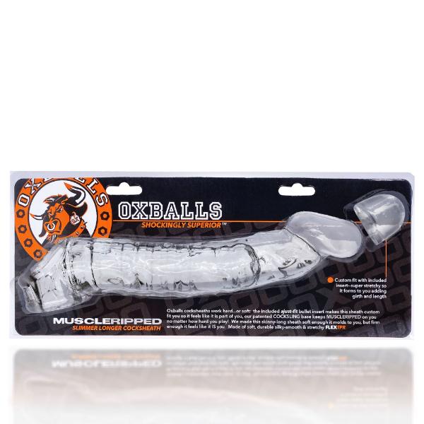 Oxballs Muscle Ripped Cocksheath Clear - Image 3