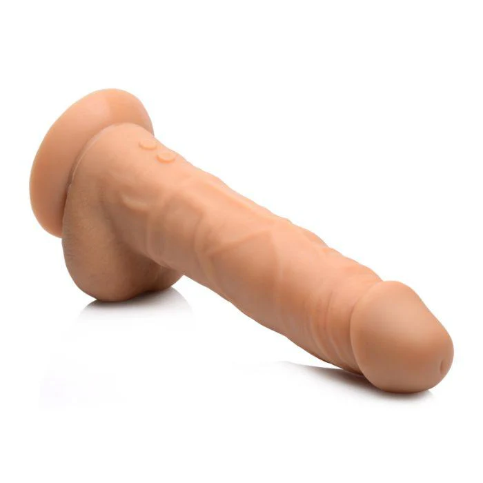 Power Pounder Thrusting Silicone Dildo - Image 3