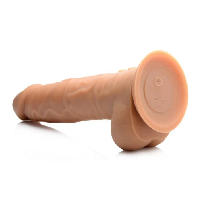 Power Pounder Thrusting Silicone Dildo - Image 4
