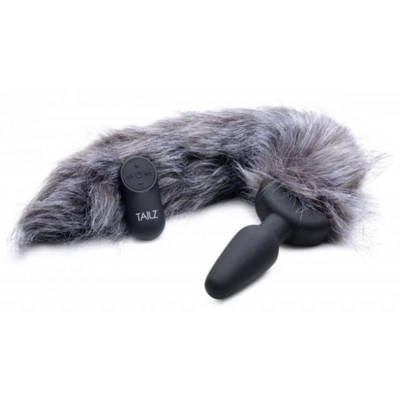 Remote Control Vibrating Fox Tail Anal Plug - Image 2
