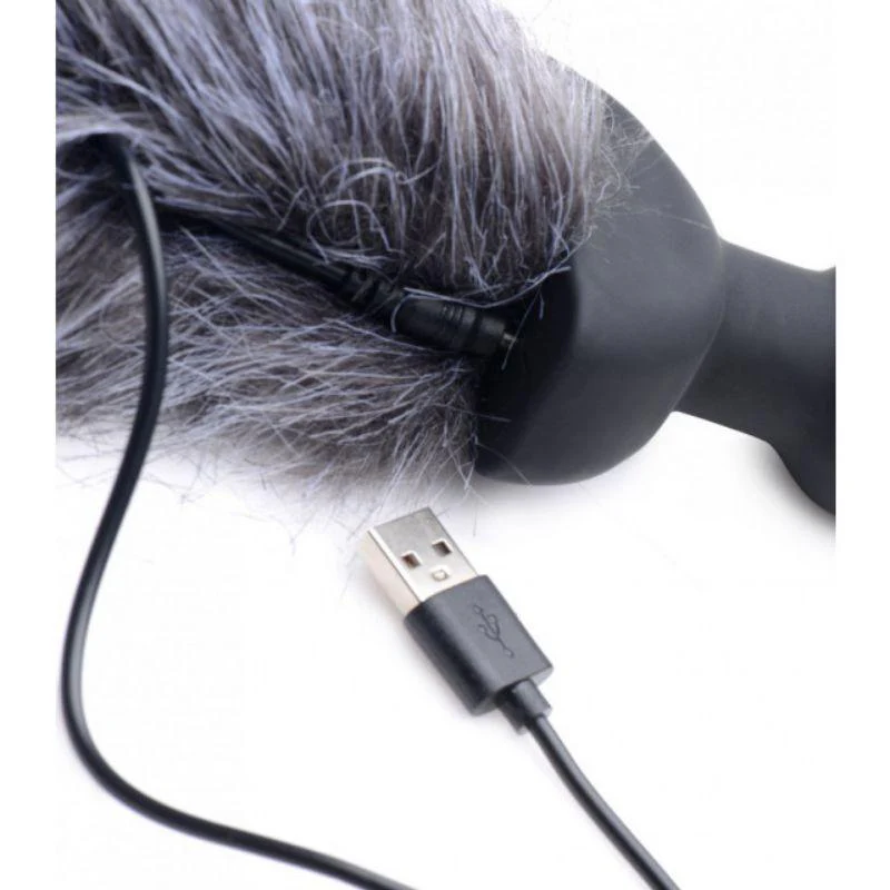 Remote Control Vibrating Fox Tail Anal Plug - Image 6