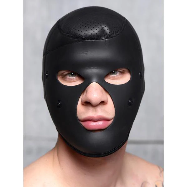 Sensory Deprivation Hood With Removable Blindfold and Mouth Piece - Image 6