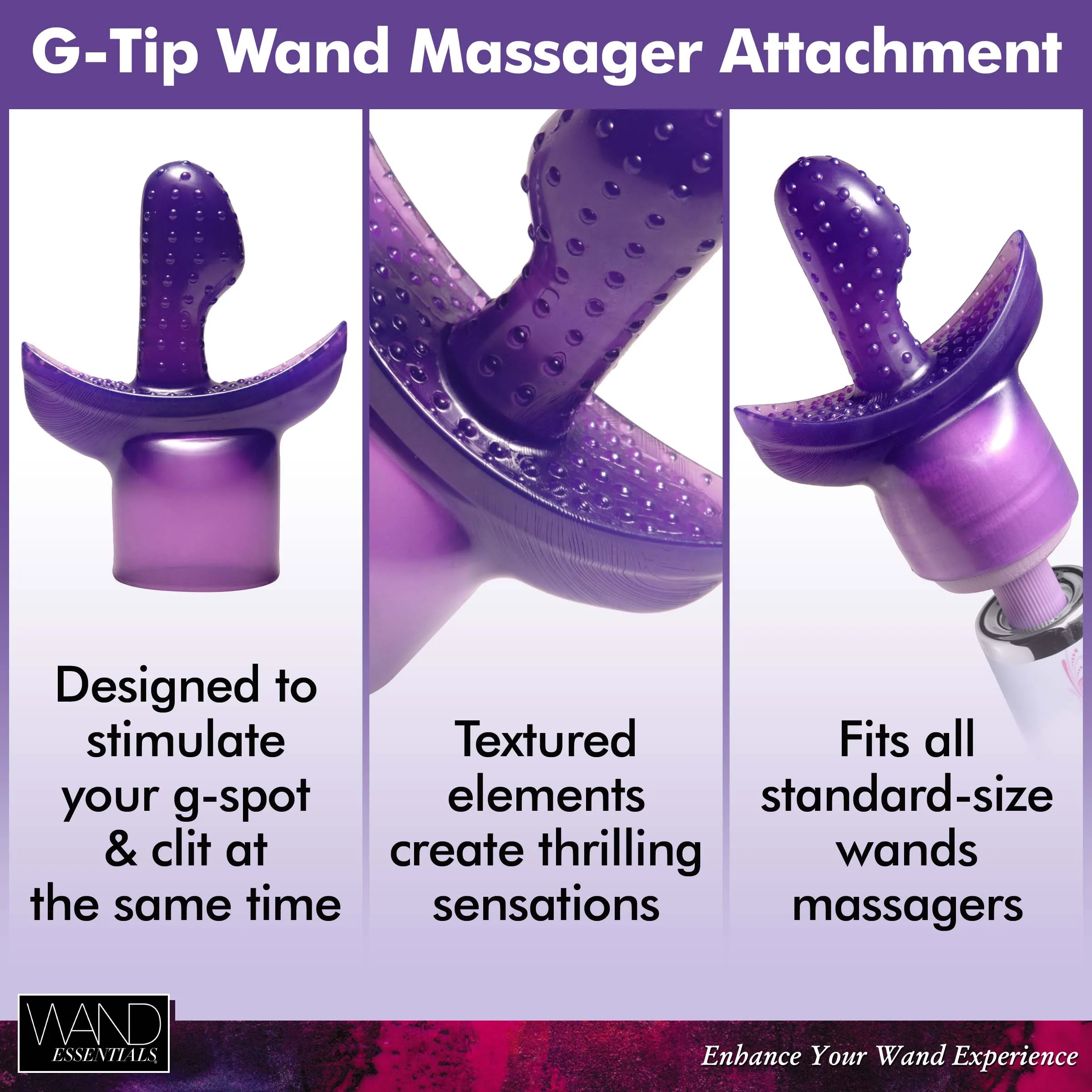 G Tip Wand Massager Attachment - Image 2