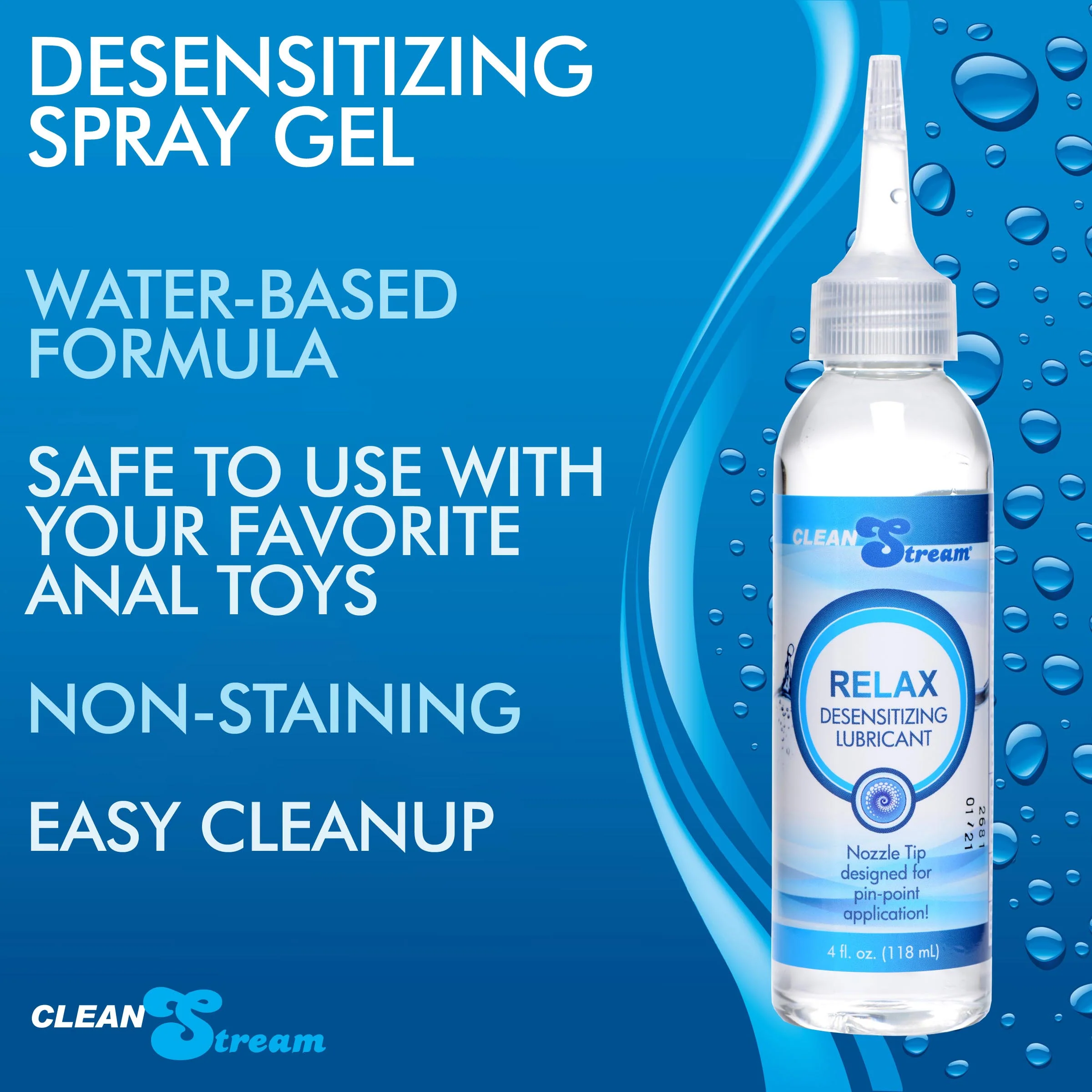 Relax Desensitizing Lubricant With Nozzle Tip - Image 4