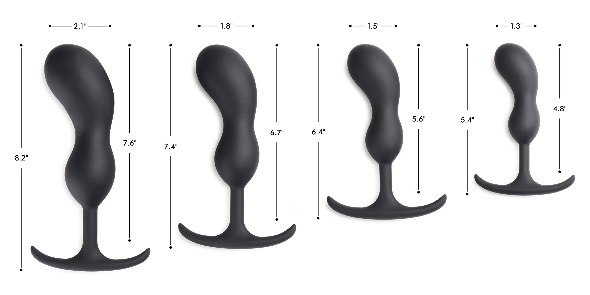 Premium Silicone Weighted Prostate Plug - Image 3