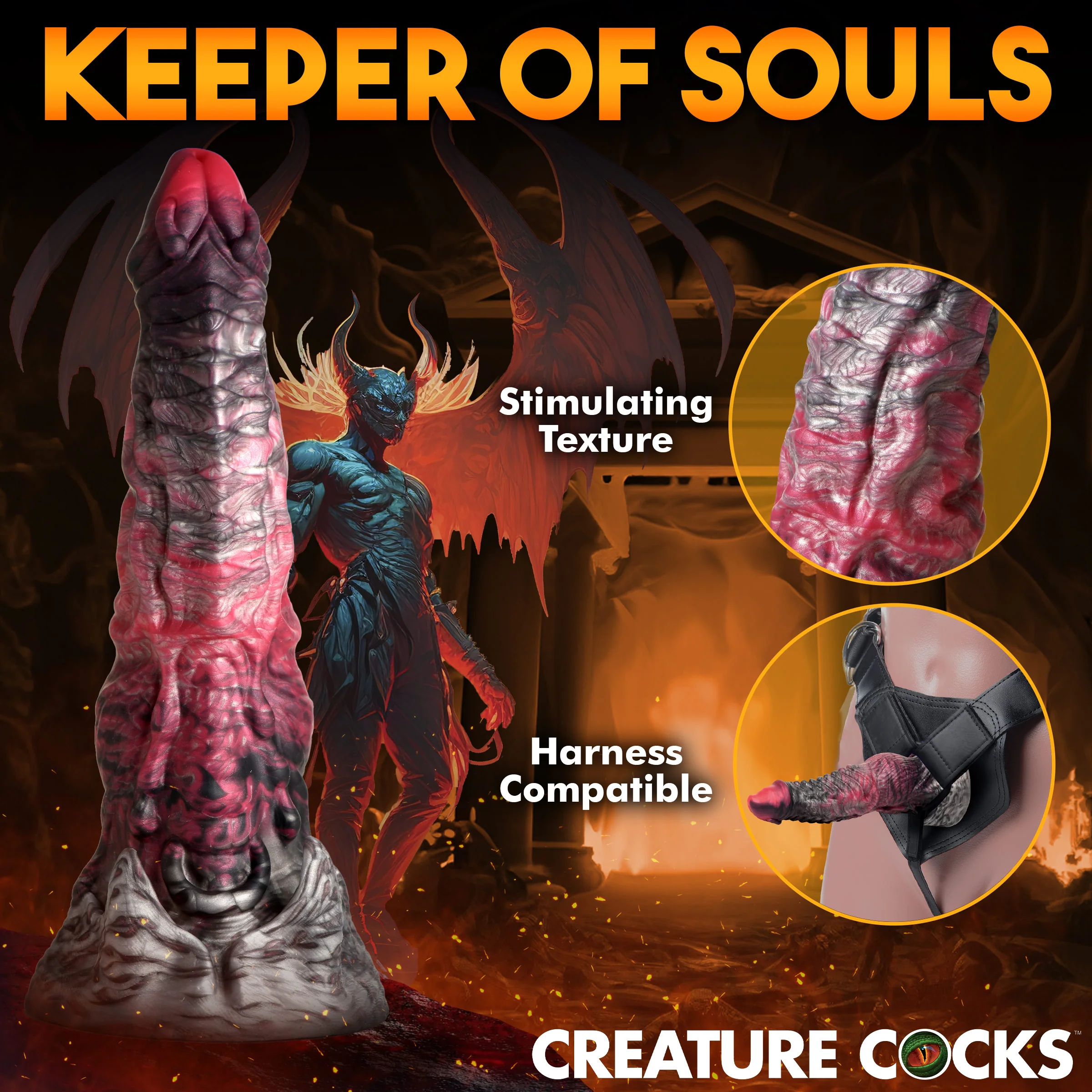 Hell Bound Fantasy Dildo - Image 9