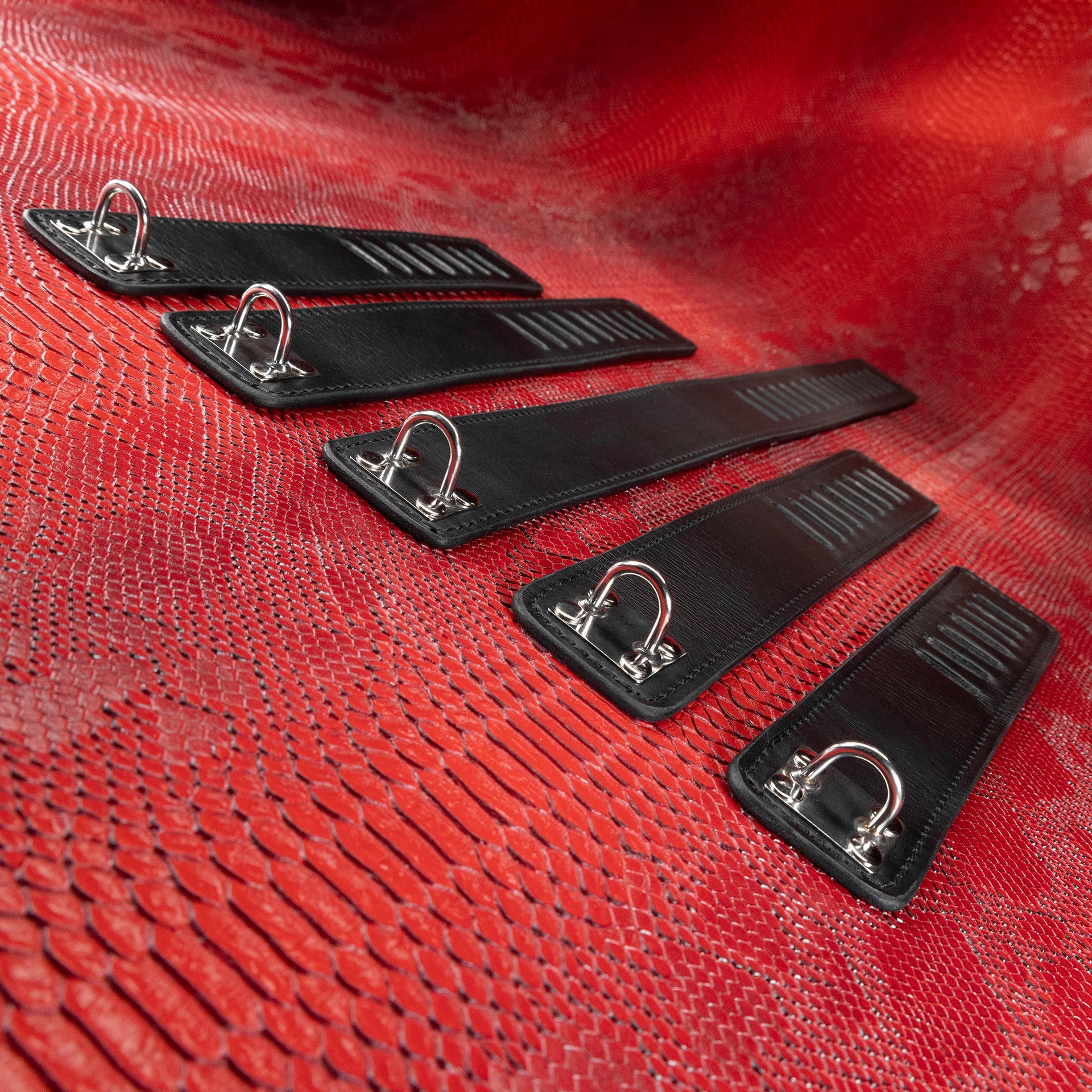 Secure Leather Bondage Five Piece Restraint Set - Image 8