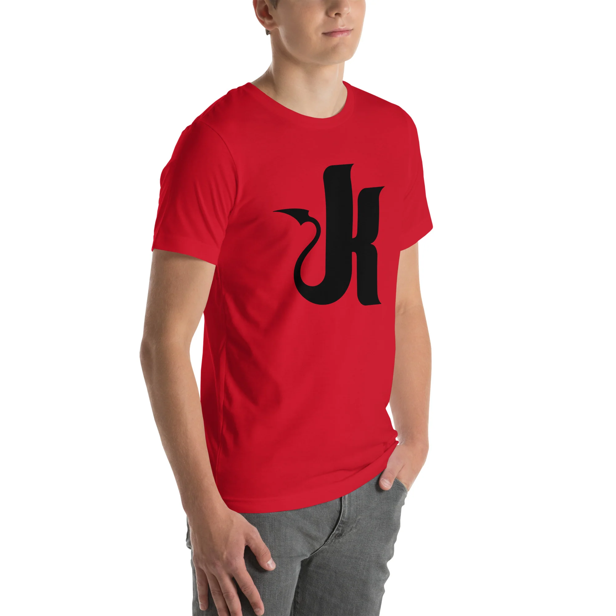Red Kink Logo Unisex Tee - Image 7