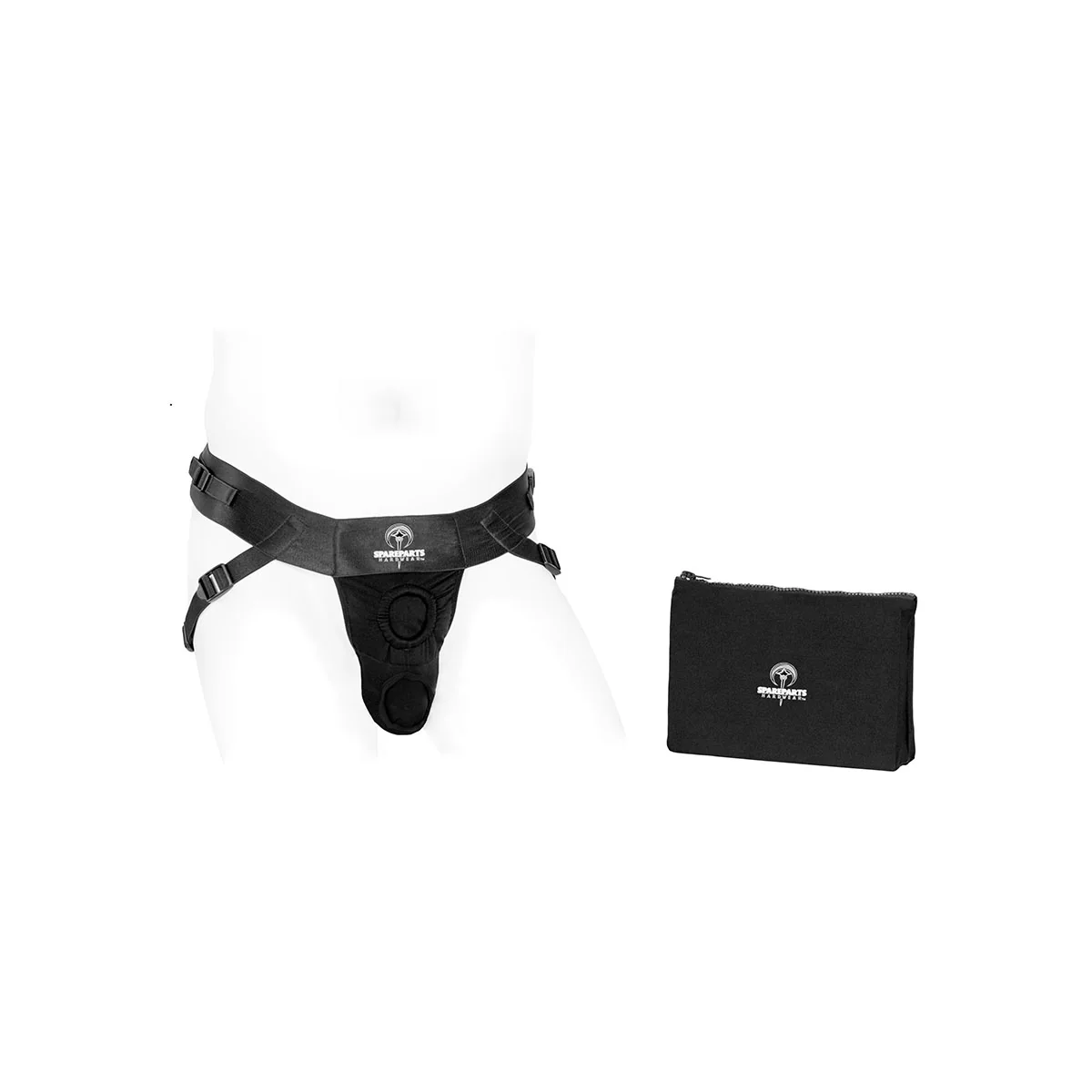 SpareParts Deuce Male Harness  - Regular, Size A - Image 4
