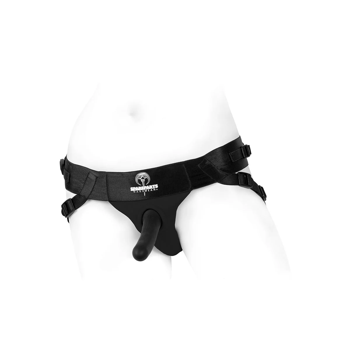 SpareParts Joque Harness - Size A - Black - Image 4