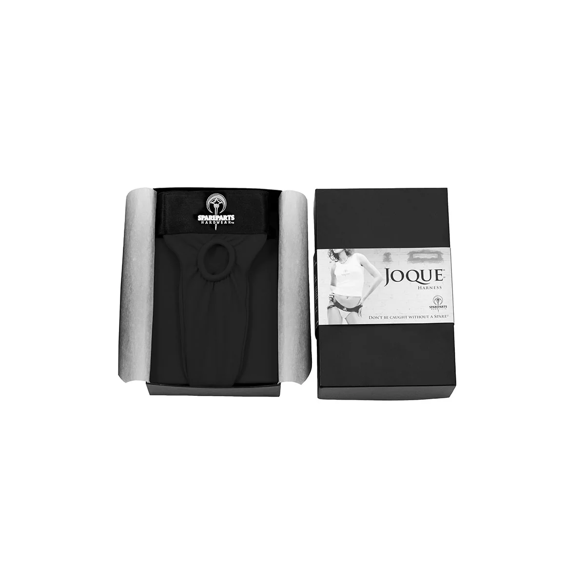 SpareParts Joque Harness - Size A - Black - Image 5