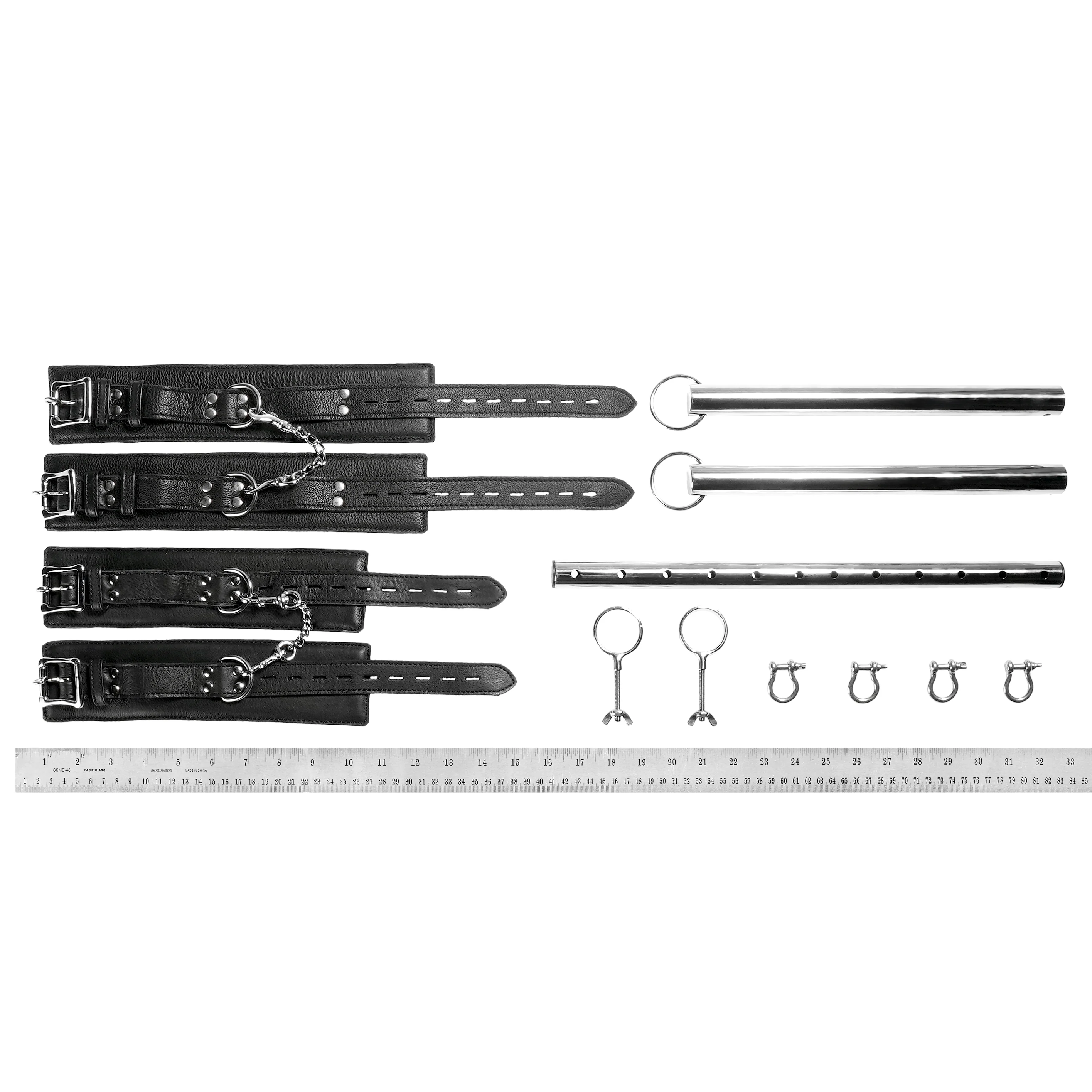 Straight Spreader Bar and Cuff Set By Kink - Image 5