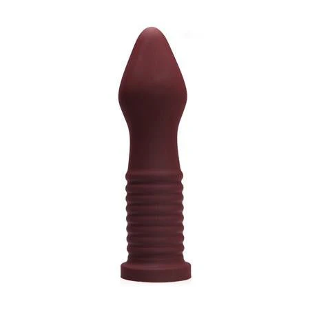 Tantus Fist Trainer Firm with Ridged Shaft - Oxblood