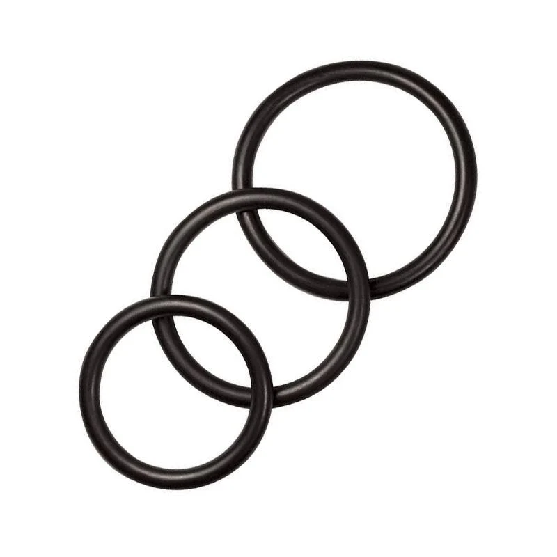 Sportsheets Rubber O-Ring 4-Pack Black