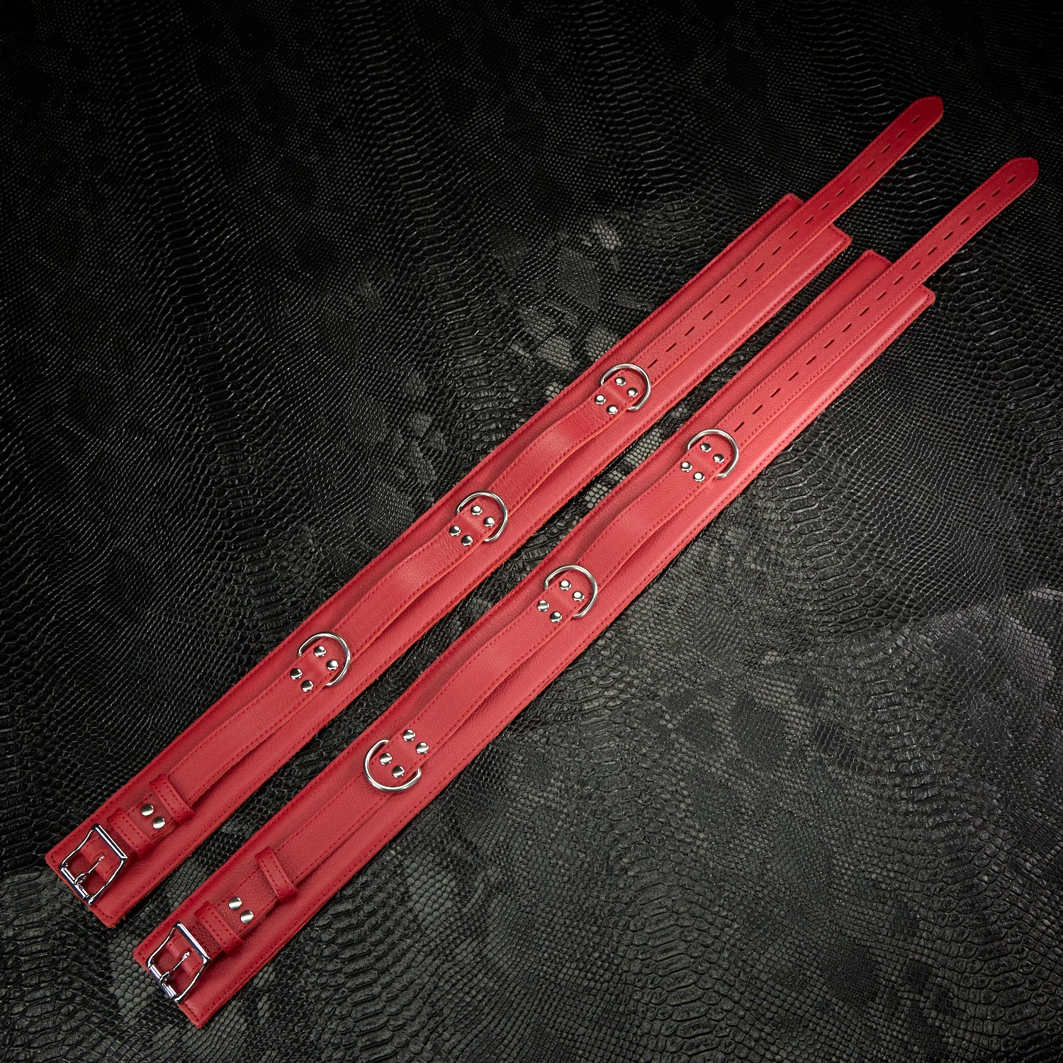 Submission Set: Signature Leather Restraint Kit By Kink - Image 14