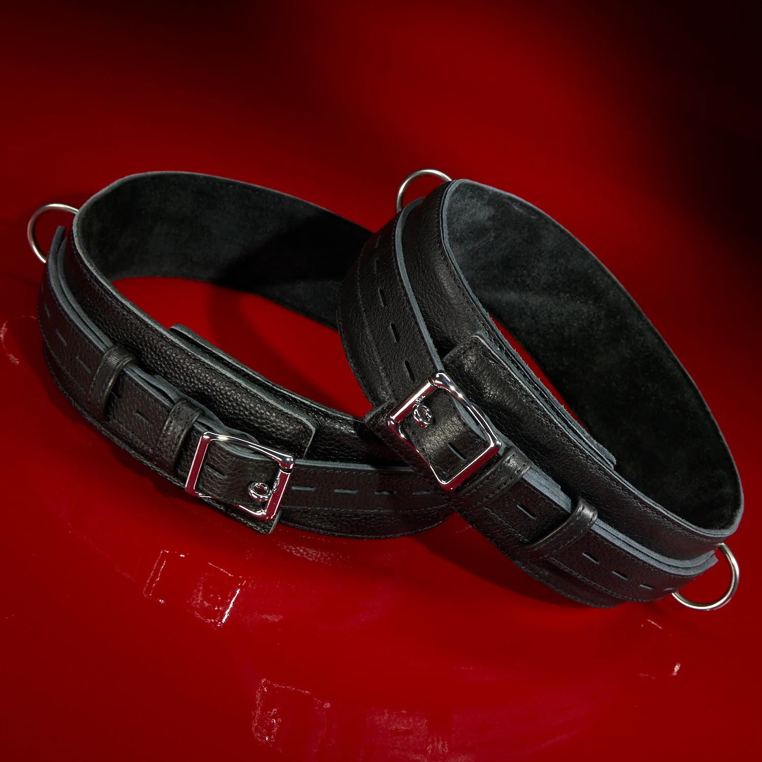 Submission Set: Signature Leather Restraint Kit By Kink - Image 16