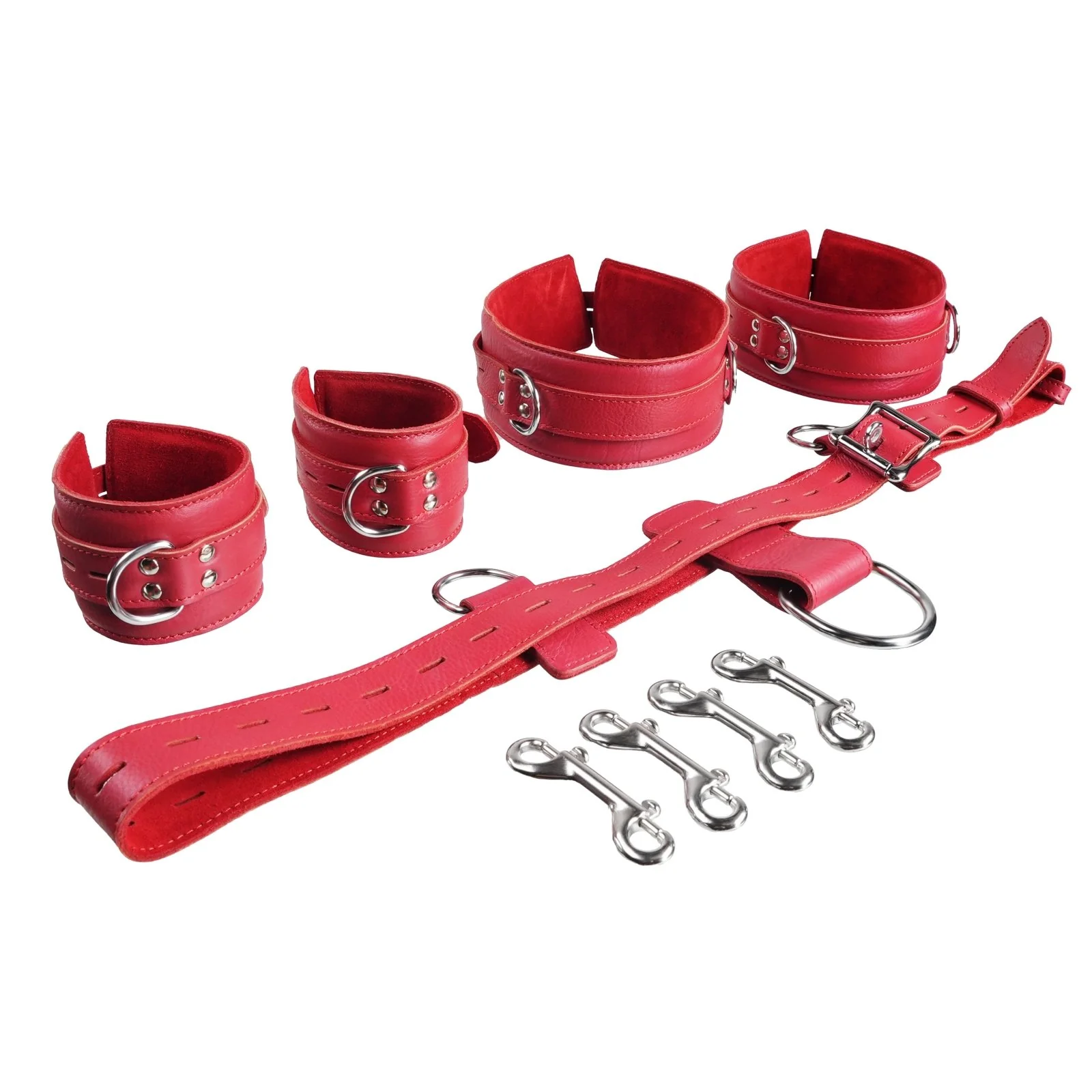 Submission Set: Signature Leather Restraint Kit By Kink - Image 21