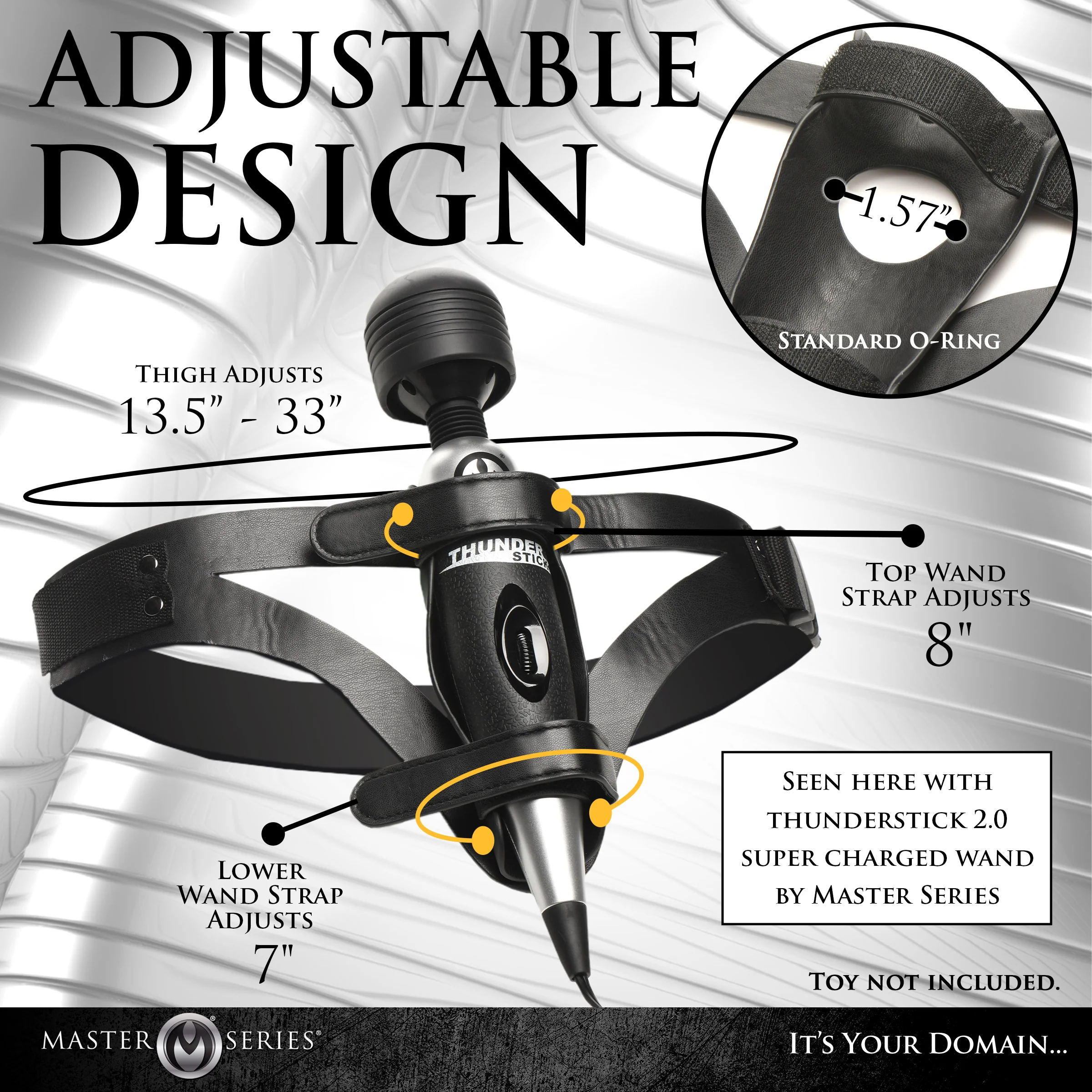 Thunder Strap Wand Thigh Harness - Image 3