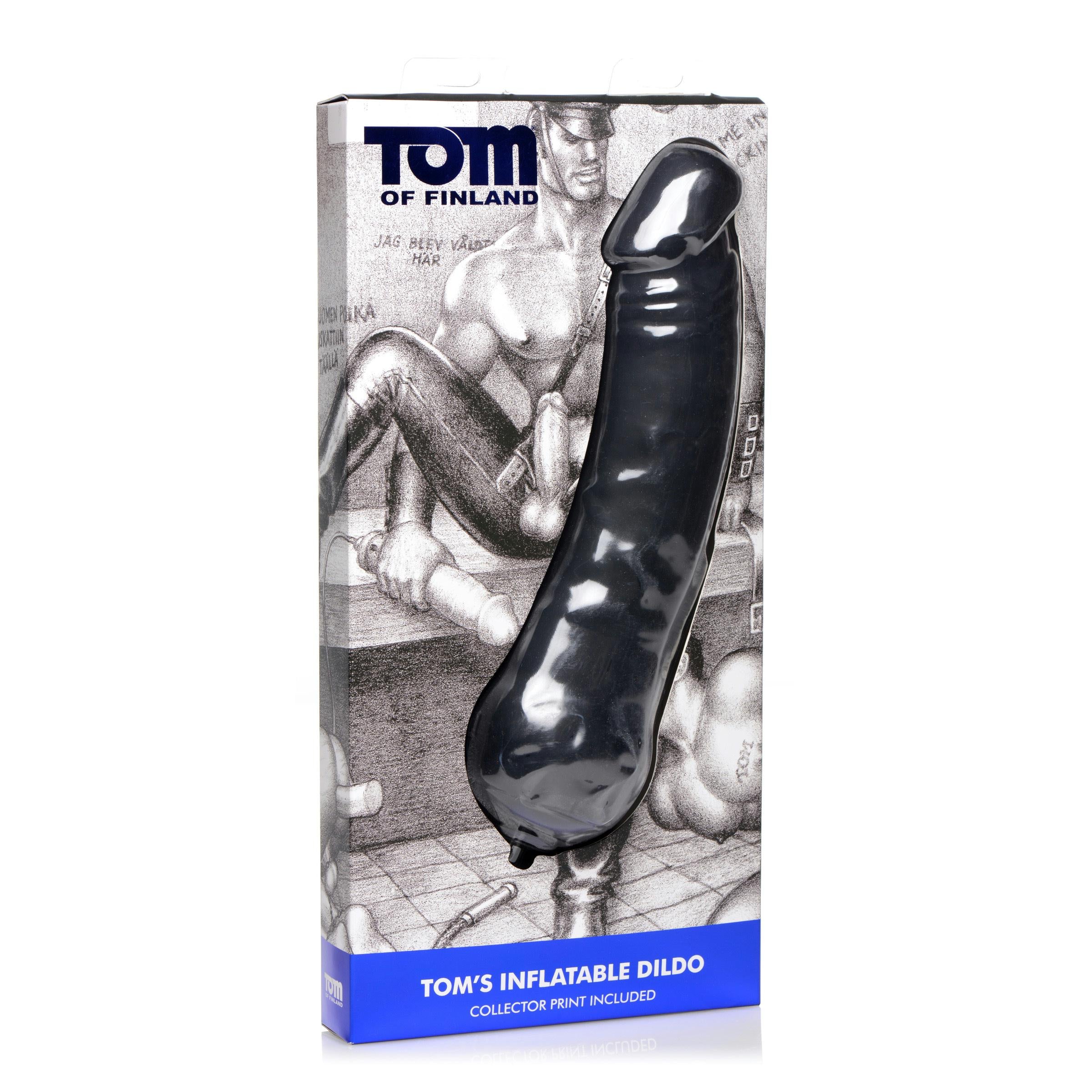 Tom's Inflatable Silicone Dildo by Tom of Finland - Image 6