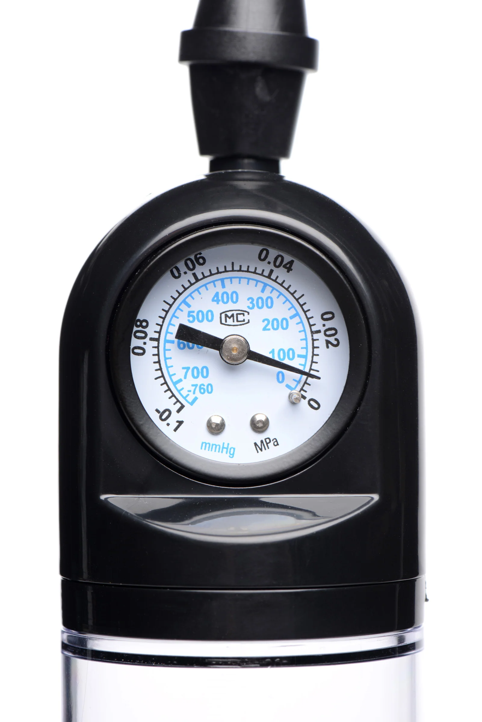 Trigger Penis Pump with Built-in Pressure Gauge - Image 3