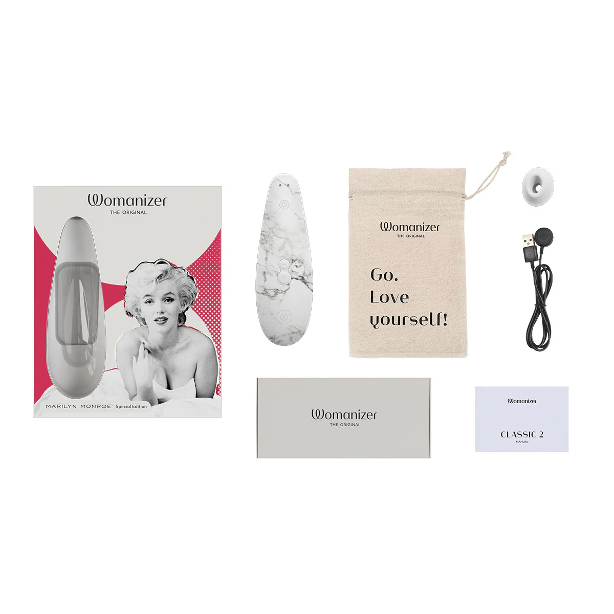 Womanizer Marilyn Monroe Special - White Marble - Image 8