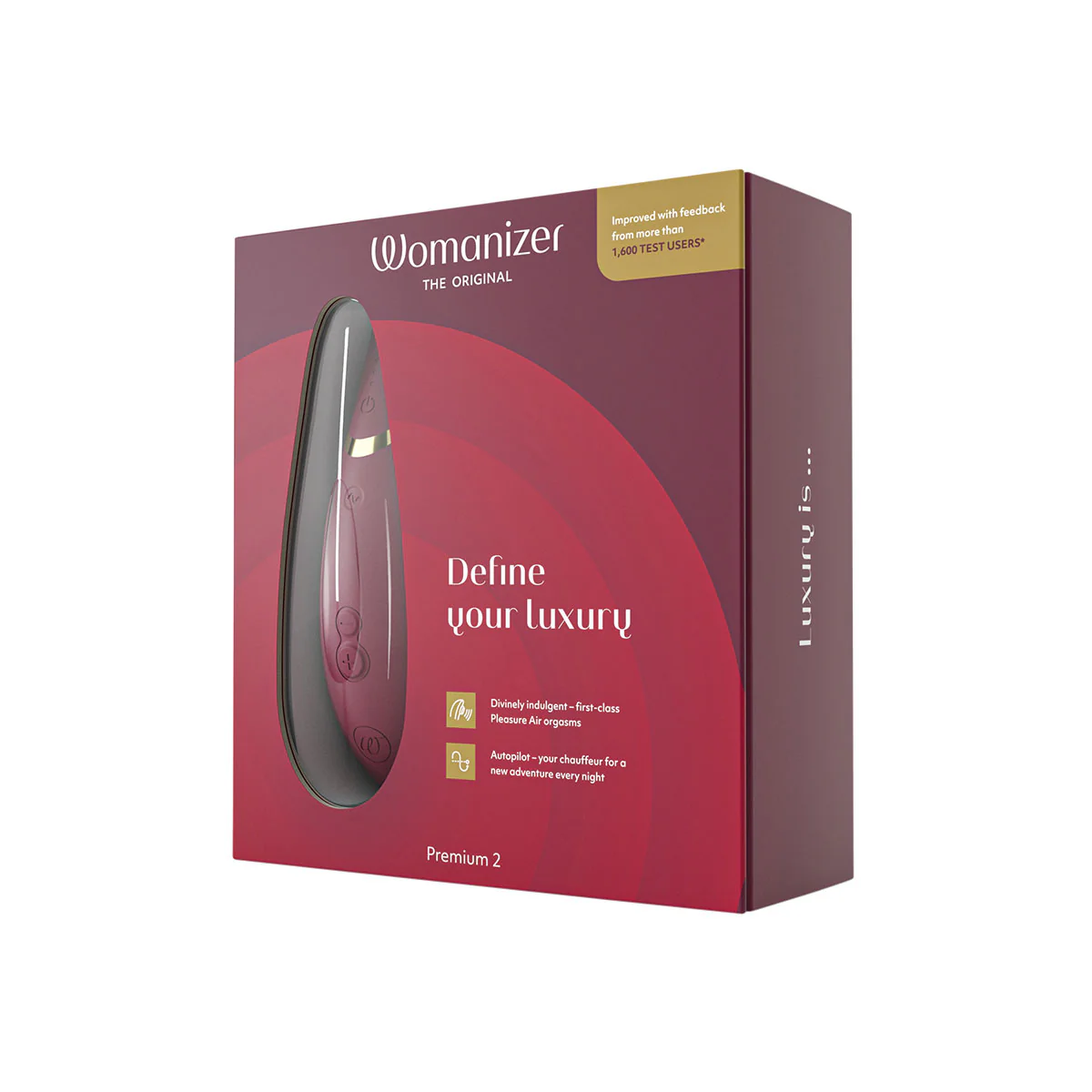 Womanizer Premium 2 - Bordeaux - Image 12