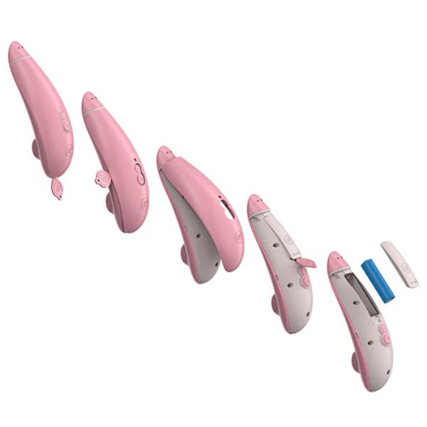 Womanizer Premium Eco Rechargeable Silicone Pleasure Air Clitoral Stimulator Rose - Image 2