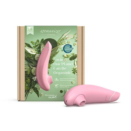 Womanizer Premium Eco Rechargeable Silicone Pleasure Air Clitoral Stimulator Rose - Image 4