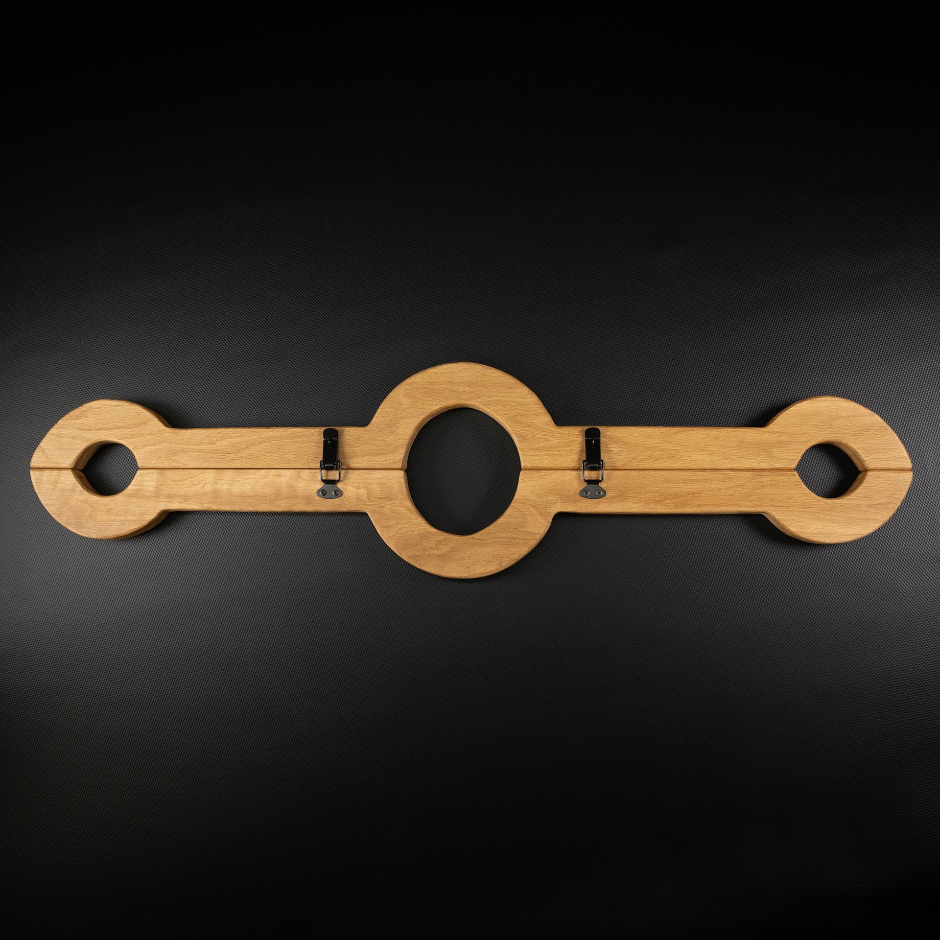 Thin Line Wooden Bondage Stocks - Image 17